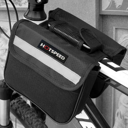 Outdoor sports bicycle riding bag, mountain bike saddle bag, road bike tube bag, bicycle front beam bag