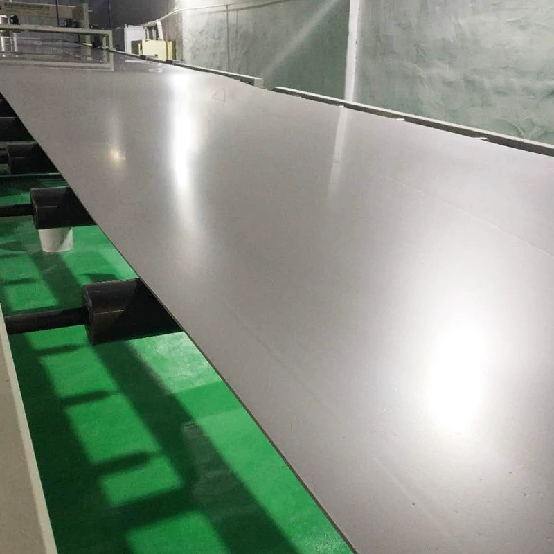 Production and processing PVC hard board poly recorded ethylene panel PVC plastic board beige PVC board