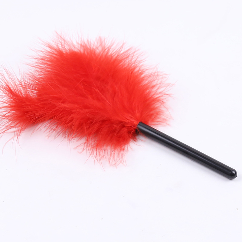 Fábrica directa de juguetes sexuales para adultos coqueteando plumas de pollo plumas escombradoras de masturbación femenina M