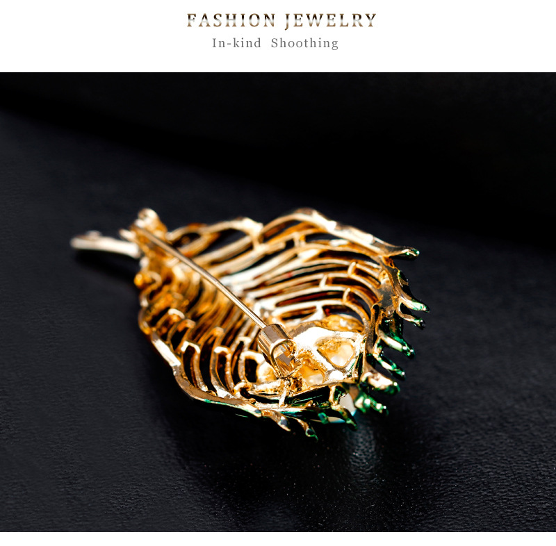 Alloy Korea Tassel brooch(AF018-A) NHDR2500-AF018-A