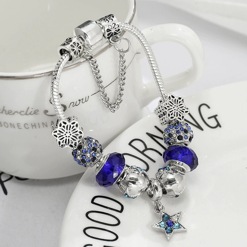 Стильная серебряная металлическая серебряная bracelet, украшение, аксессуар, 2018 год, тренд сезона, европейский стиль