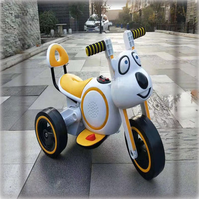 new pattern Children&#39;s electric car Tricycle Light music 1-6 Keji Backkom gift motorcycle