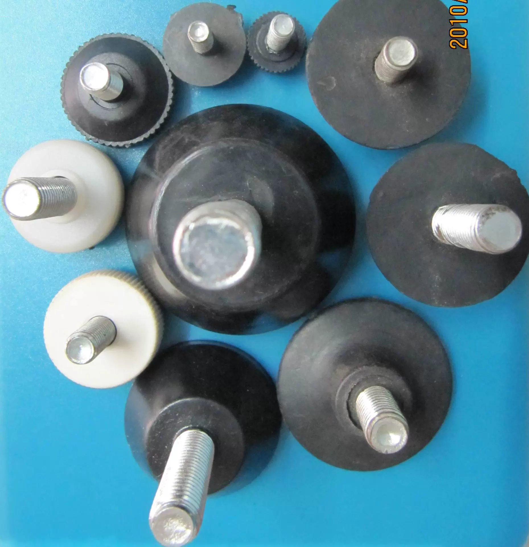 Резиновые ножки, паритетные, регулируемые, резьба M8*15/M8*30/M10*15/M10*30