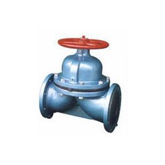 衬胶直通式隔膜阀G46J-10Z/C 铸铁直通隔膜阀