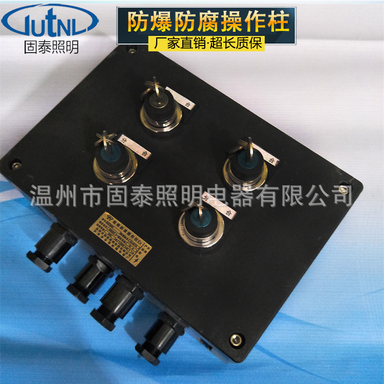 BZC8060-A4防爆防腐操作柱 带锁 壁挂式 立式 可定制