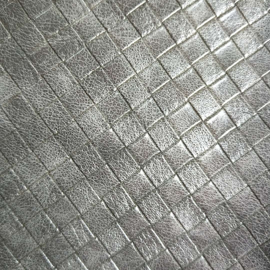 工厂时尚编织纹1.2PU革箱包装饰皮带软硬包工艺礼品手袋皮革面料