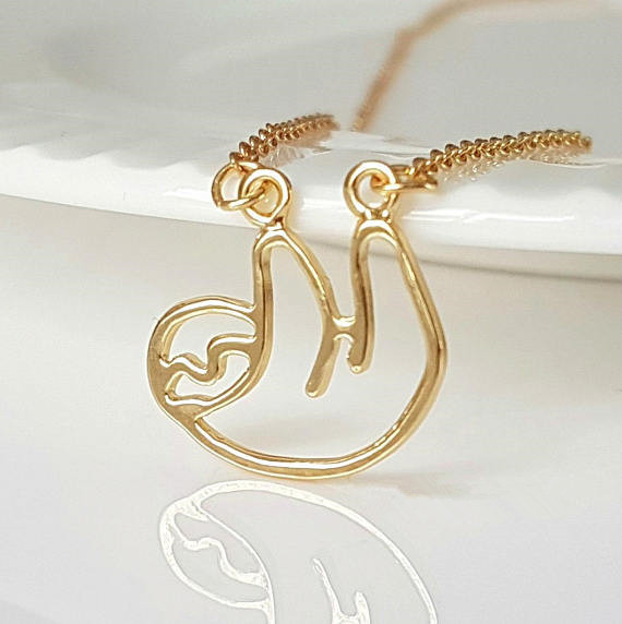 Commerce Extérieur Populaire Style Fournir Oreille Goujons Creux Petit Paresse Collier Kaola Ours Ours Pendentif Collier Femme Clavicule Chaîne En Gros display picture 4