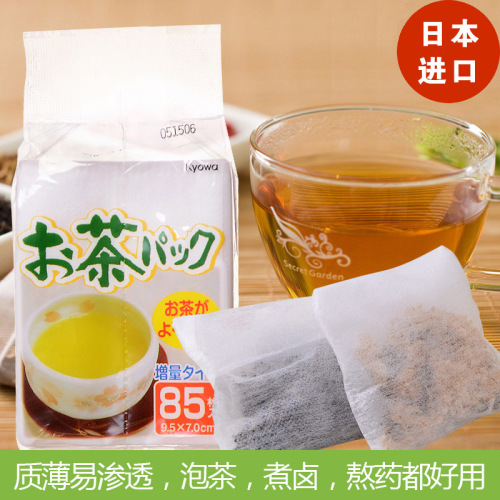 日本进口泡茶工具一次性茶包过滤泡茶袋茶叶袋中药煎药煲汤包袋子