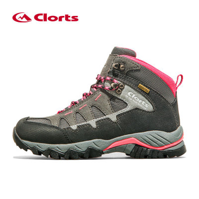Clorts2019户外登山鞋高帮情侣徒步鞋牛皮透气防滑保暖登山鞋