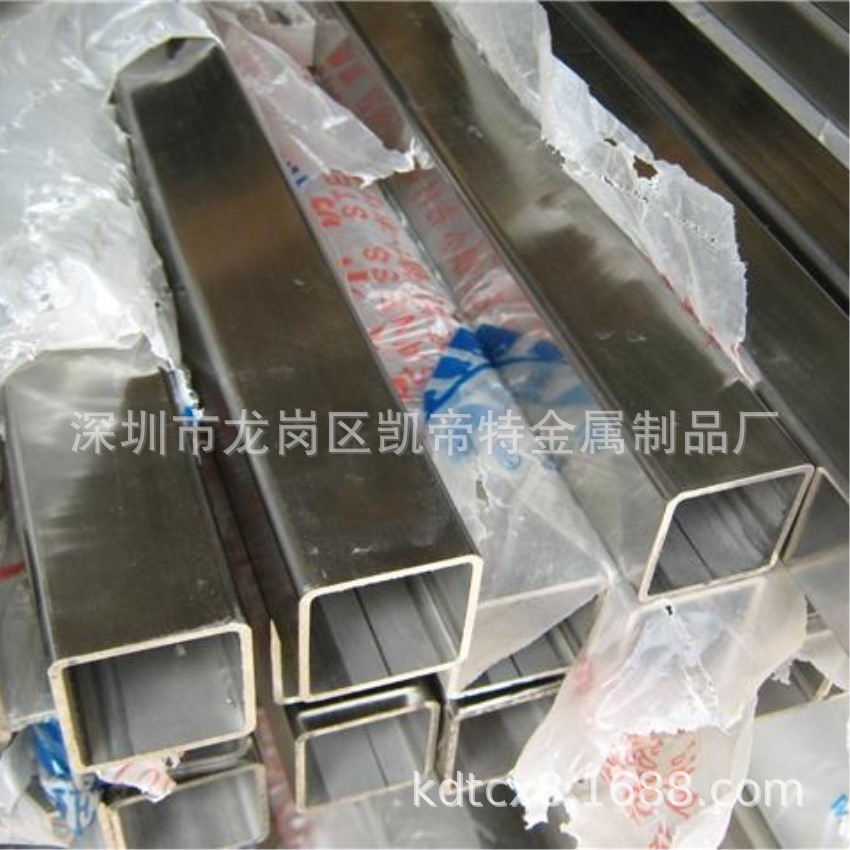 批发销售304不锈钢方管 316不锈钢无缝方通