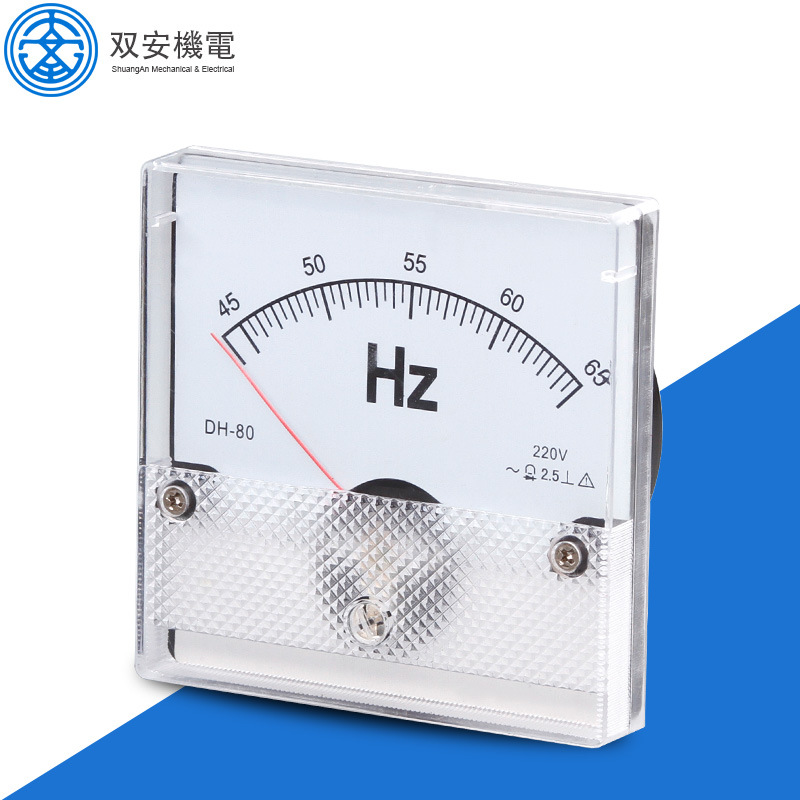 DH-80出口型频率表45-65HZ CZ-80 BE-80 SF-80 SQ-80 CP-80赫兹表|ru