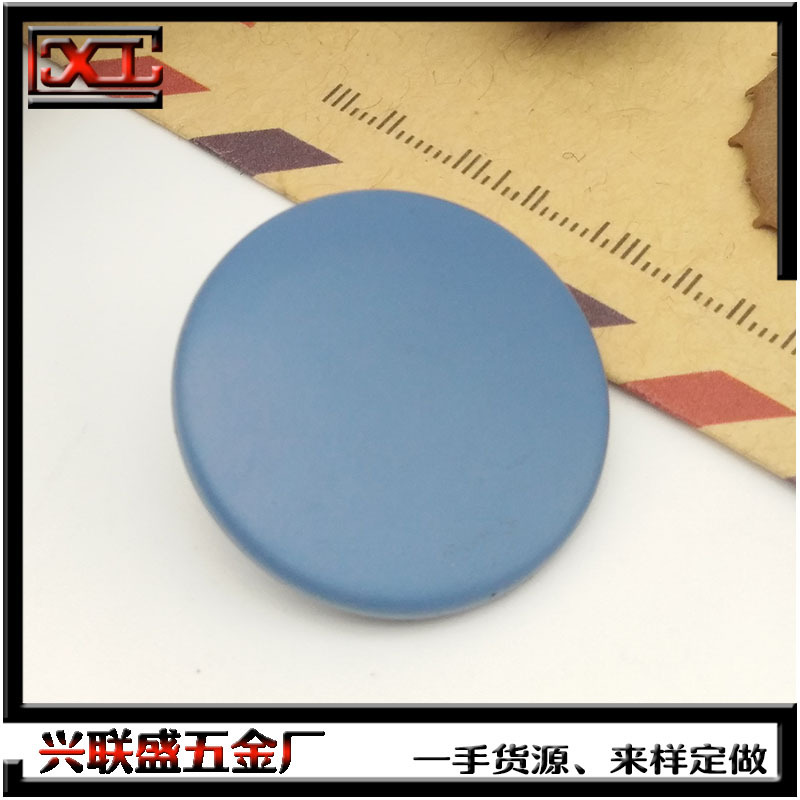 兴联盛五金18mm锌合金多种颜色手感漆 服装辅料纽扣 环保电镀