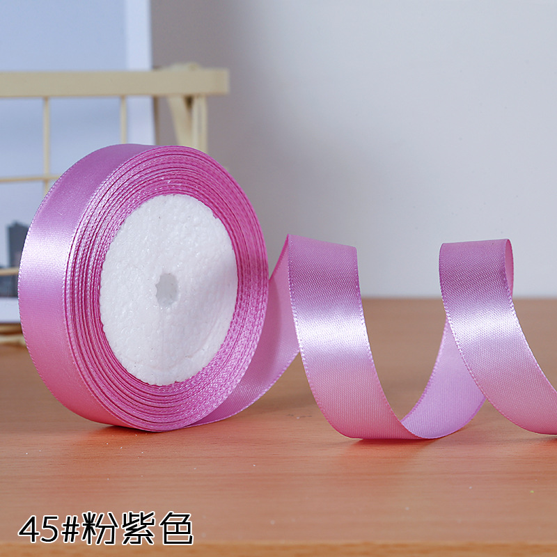 Fábrica al por mayor 2cm cinta hecha a mano cinta de poliéster caja de regalo cinta floral cinta para hornear cinta decorativa