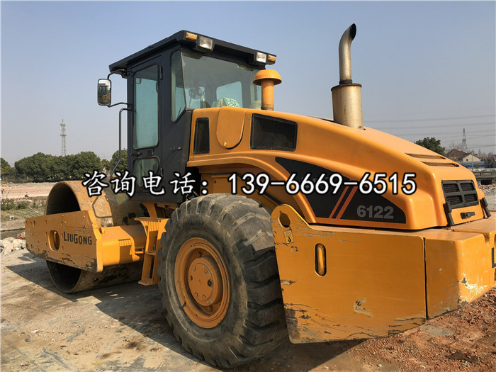 山西临汾二手压路机市场 二手柳工22吨压路机 振动压路机机械