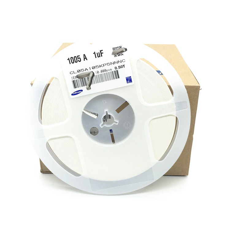 贴片陶瓷电容0402 105K 6.3V 10V 16V 25V 电容器0402 1UF 10%