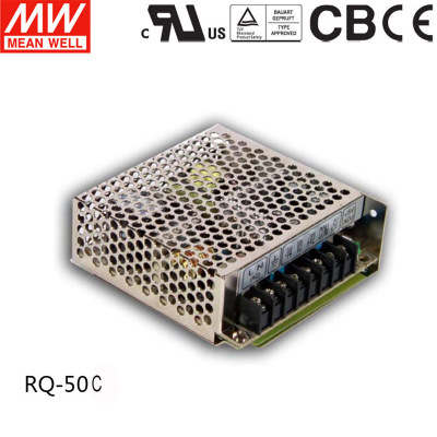 台湾明纬开关电源RQ-50C 50W 5V/5A 15V/1A -5V/0.5A -15V/0.5A