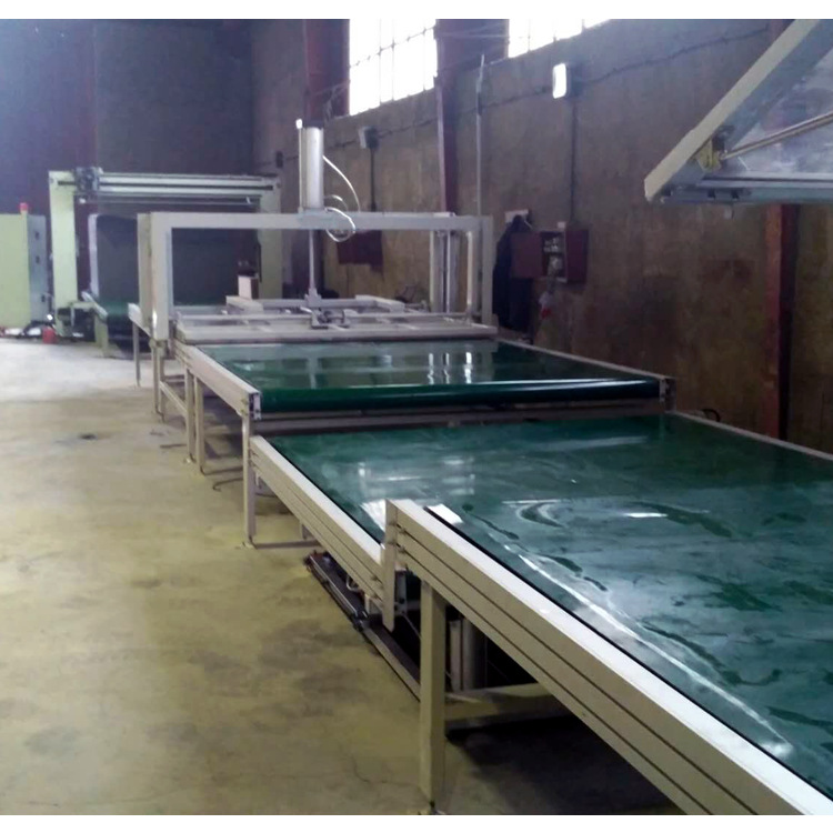 Produce Latex Mattresses fully automatic Plastic Mechanics Docking Girth equipment