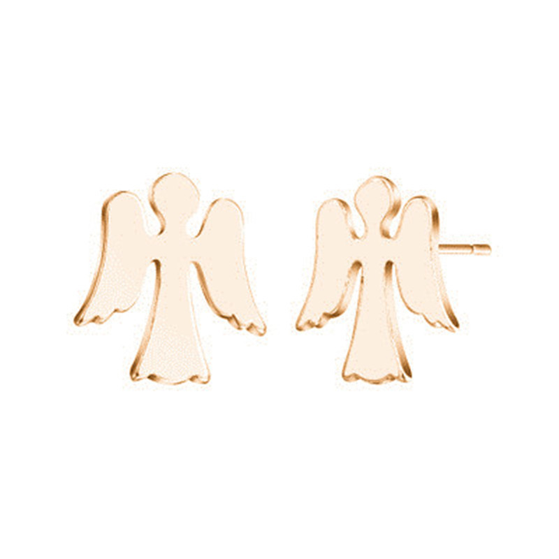 Ear Studs Angel Wings Cross Ear Studs display picture 10