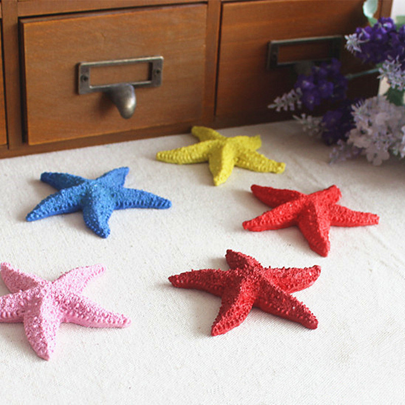 Mediterranean resin five-finger bun wavy starfish fish tank…