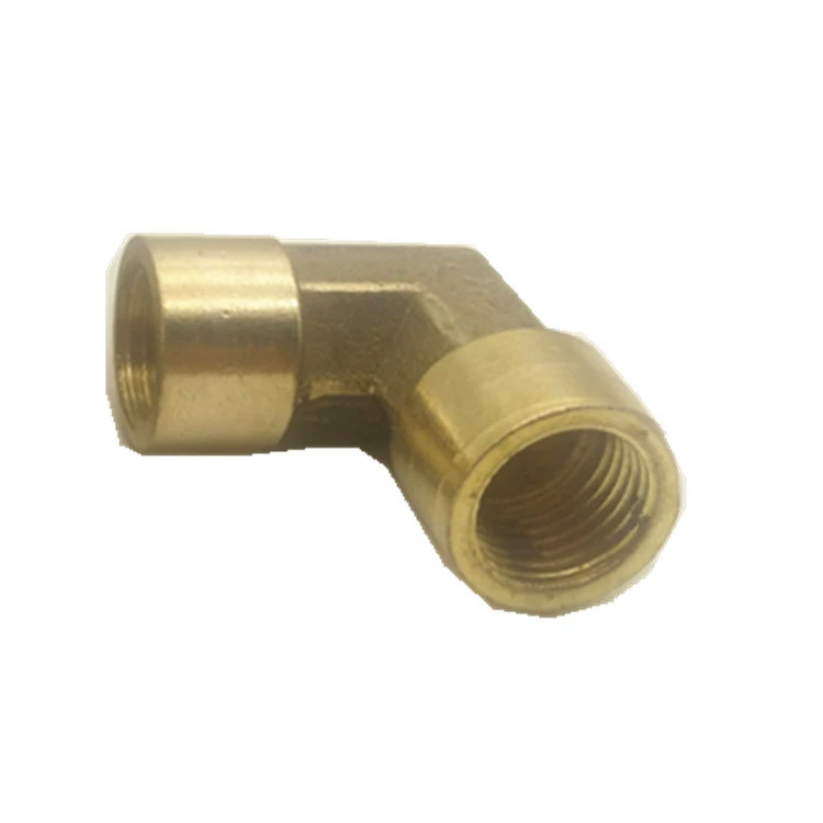 Factory supply 2 points inner tooth tooth copper elbow 90 degrees screw inner thread joint water pipe joint mechanical accessories