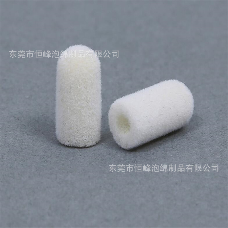 厂家1定制小咪棉罩 植绒海绵咪棉套 进出口small咪棉防风套