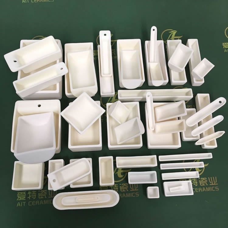 管式炉用 1600℃ 77/88/97mm等 99氧化铝 船形刚玉舟 刚玉瓷舟-阿里巴巴