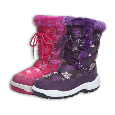 Explosive money children leisure time Snow boots Scrub genuine leather Cotton boots 2018 winter new pattern children's shoes Korean Edition men and women Children boots