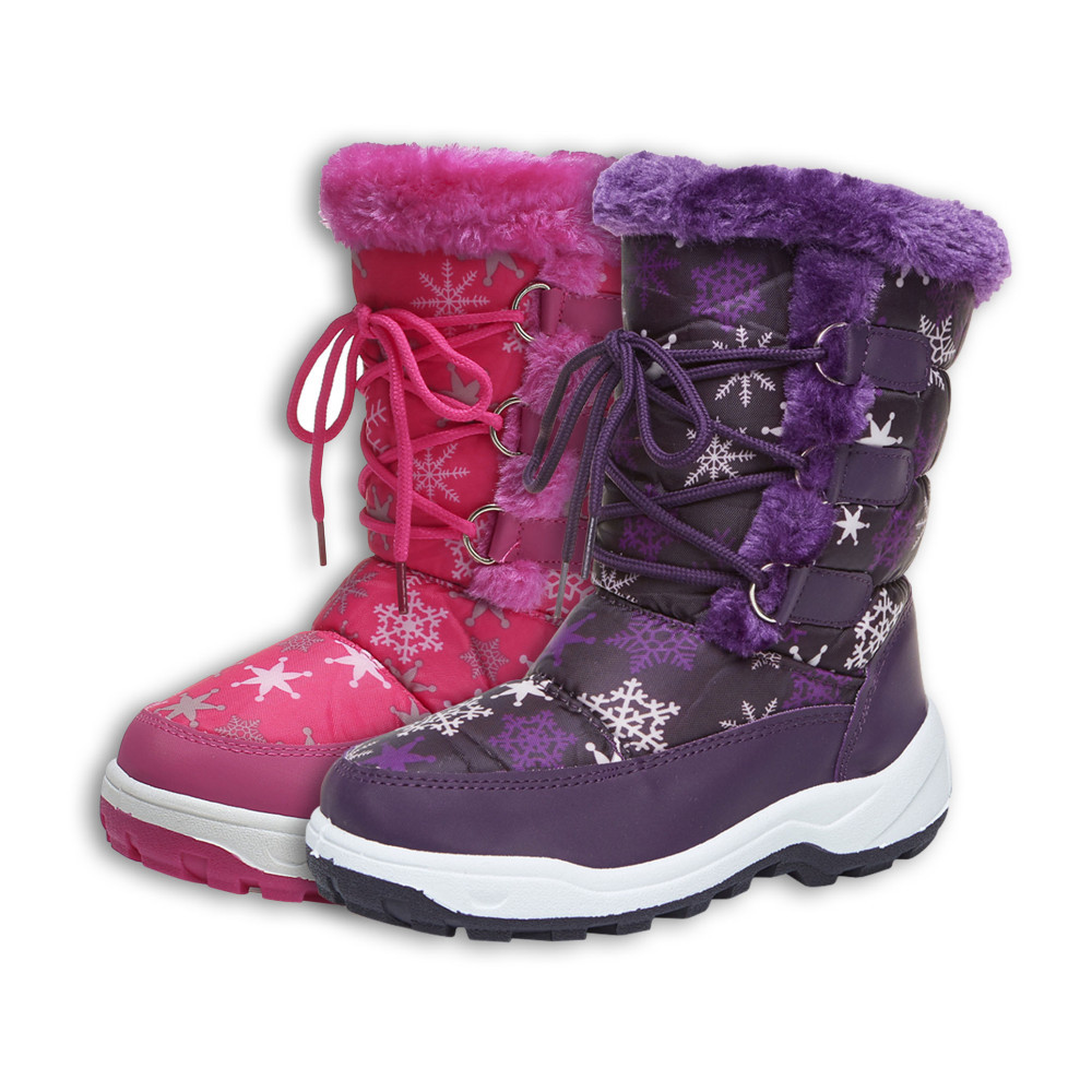 Explosive money children leisure time Snow boots Scrub genuine leather Cotton boots 2018 winter new pattern children's shoes Korean Edition men and women Children boots