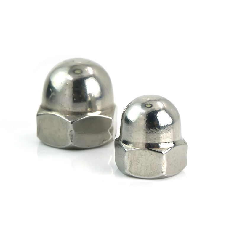 【M10-M18】304不锈钢盖母 球头螺母  连体装饰螺帽