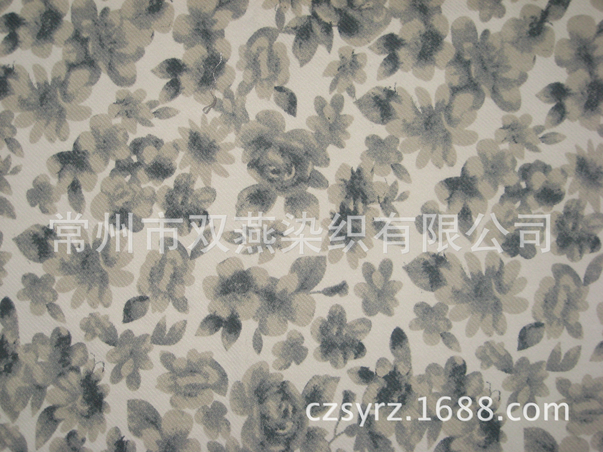 【厂家直销】韩版爆款水墨印花高弹针织布，时尚针织印花女装面料