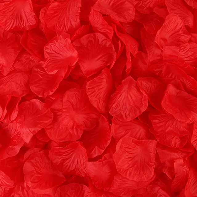 100 mảnh cánh hoa nhân tạo cánh hoa hồng cưới phòng cưới bố trí đồ dùng đám cưới nhà máy bán trực tiếp Nhà máy mô phỏng