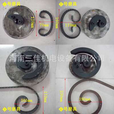 Manufactor Direct selling Electric Floral machine mould Iron art gate Flower guardrail Flower mould CR12 Mold steel