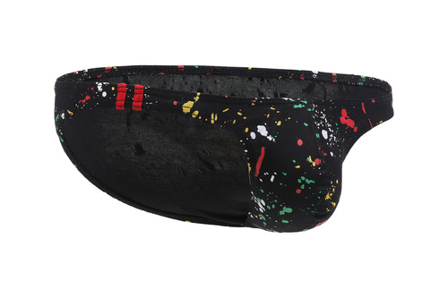 Men's Lycra 100% Cotton Print Underwear Paint Dot Triangle Pants E046