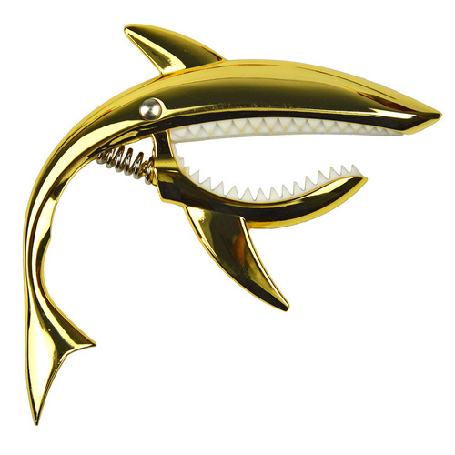 Manufacturer shark capo capo zinc alloy metal high-end guitar accessories capo low price wholesale