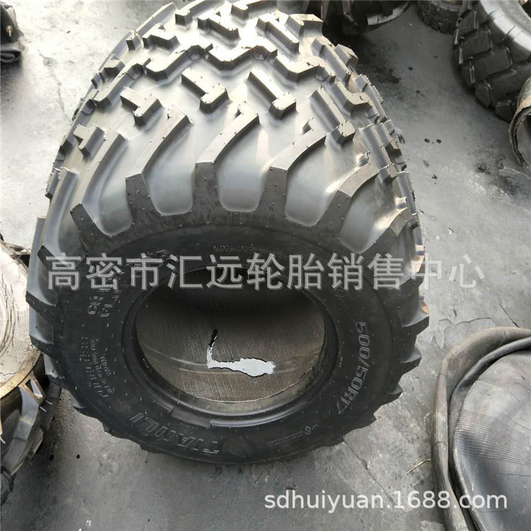 天力农用捆草机轮胎500/50R17联合收割机轮胎钢丝胎500/50r17