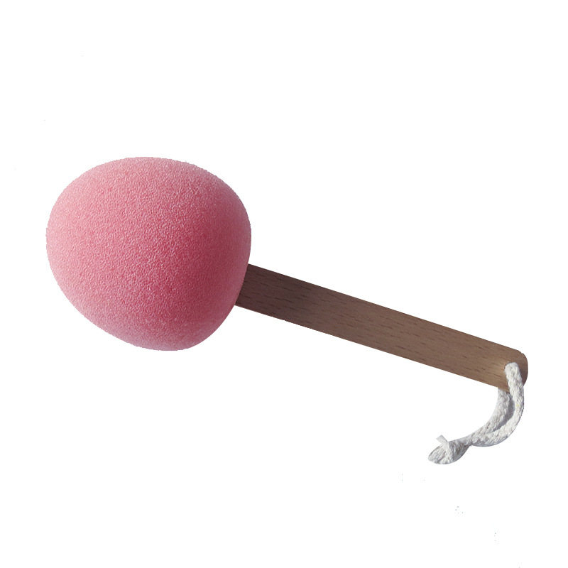 桃子造型洗杯刷海绵清洁刷可爱厨房刷子创意柔软清洁瓶刷批发