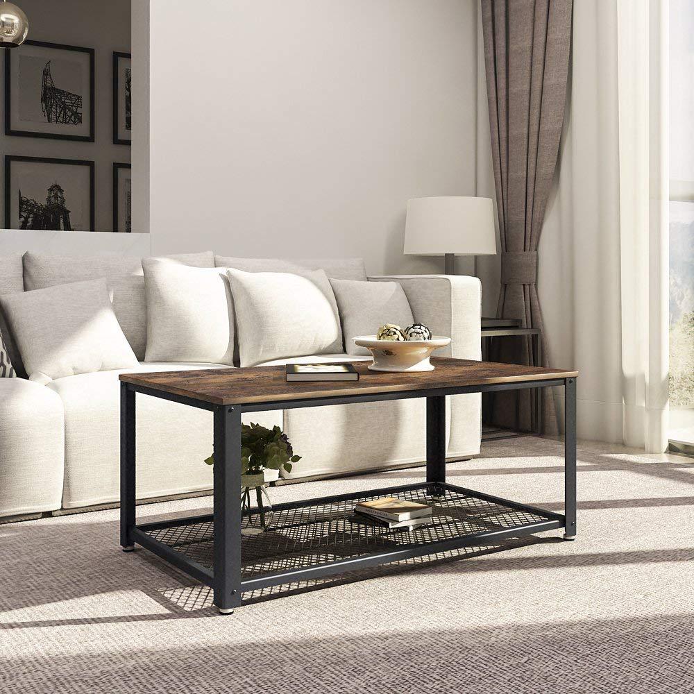 [Luz vida en casa] simple nuevo clásico muebles salón nórdico retro oficina mesa de té hierro