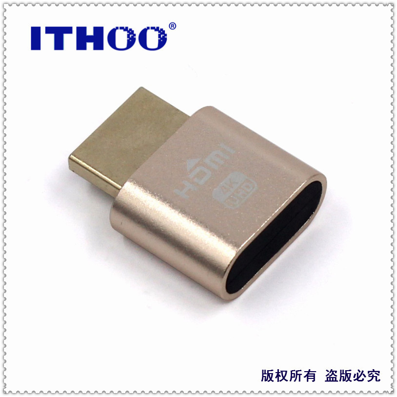 �Կ���ƭ��HDMI dummy plug �ٸ���ģ�����������������ʾ��