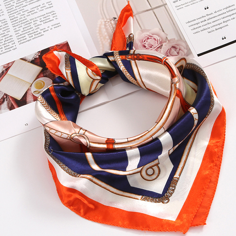Professional Women's Square Scarf For Business & Flight Uniform_voghion.com