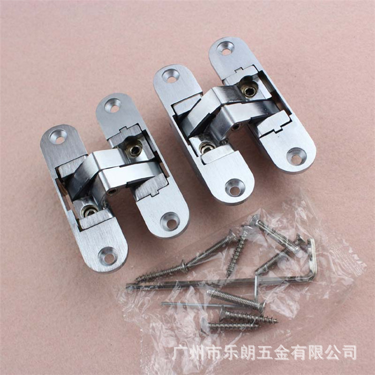 承重40KG三维可调暗门隐藏门铰 重型折叠门隐形门合页暗藏十字铰-阿里巴巴