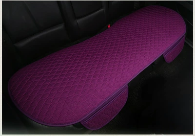 Seat cushion, seat cover — car seat cushion diamond three-piece - row-seat-roland-purple