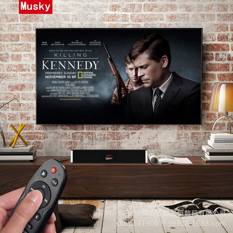 MUSKY DY19 手机电脑插卡多媒体音箱 家用便捷式蓝牙音箱