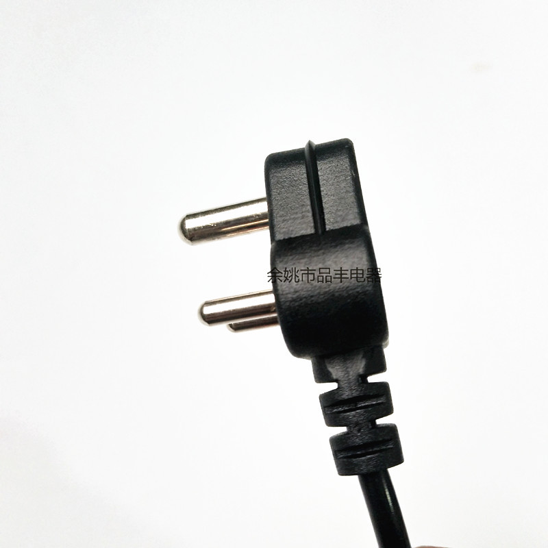 供应 印度插头电源线 南非电器插头