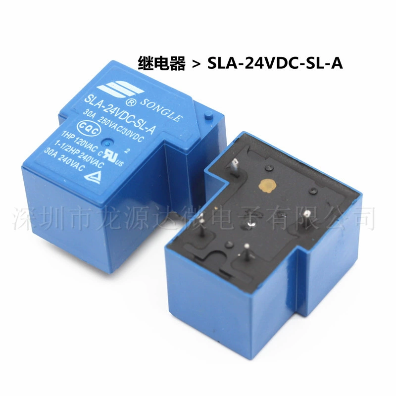 SLA-24VDC-SL-A 4-контактное реле типа T группа нормально разомкнутых сварочных аппаратов 24V 30A250VDC