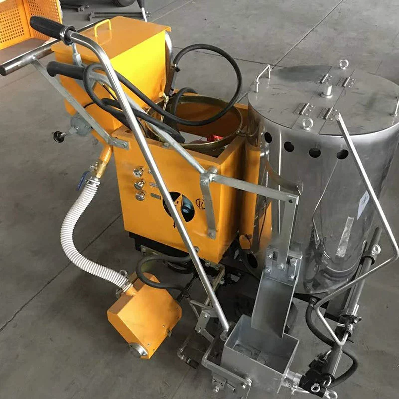 Производители двухслойных нагревательных бочек для дорожной разметки напрямую поставляют многофункциональные термоплавкие маркировочные машины для маркировки параметров машины