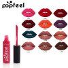 POPFEEEL 6 Peridity red without sticking cup does not drop color and color can be paired with lipstick set