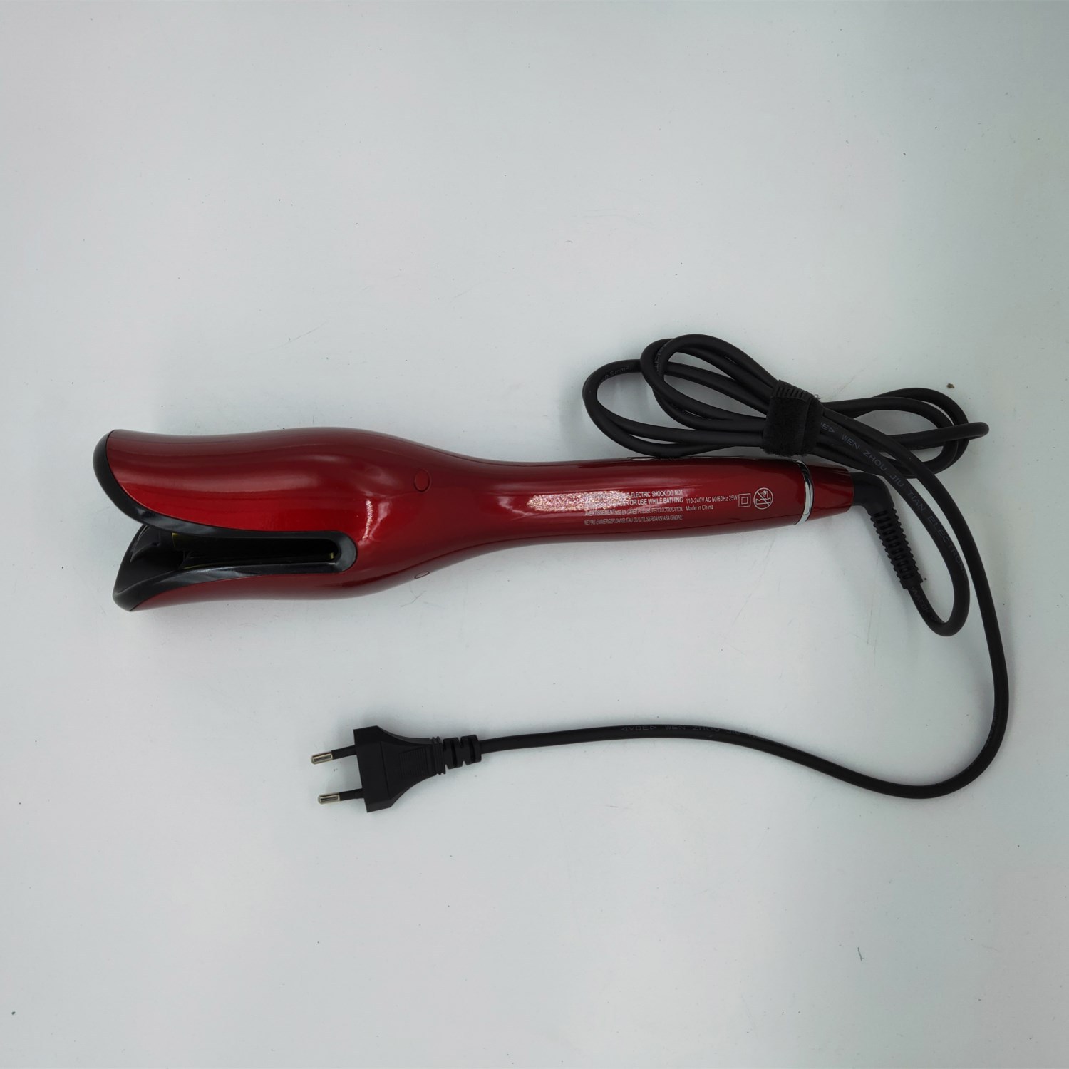 l shaped curling iron