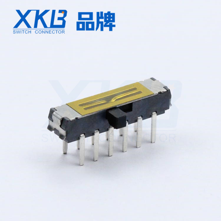 微动开关SK2排2档拨动带灯轻触星坤XKB厂家代理打拿样品批发现货