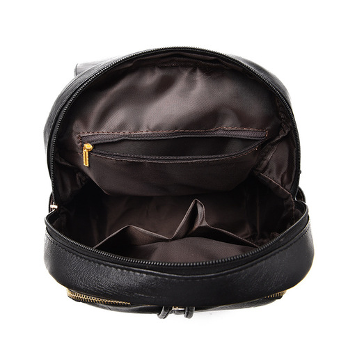 Backpack Women  New Women's Bag Korean Style Soft Leather Backpack Student Travel Bag One Piece Dropshipping