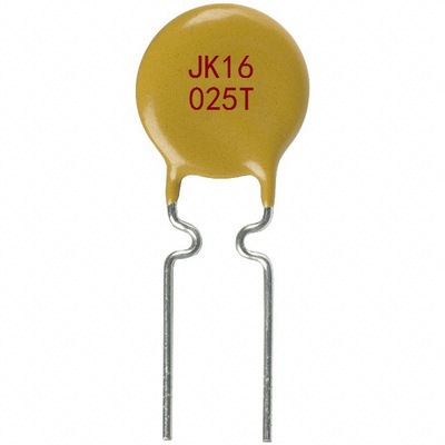 直插自恢复保险丝 JK16-025 16V 250MA 0.25A PPTC 原装